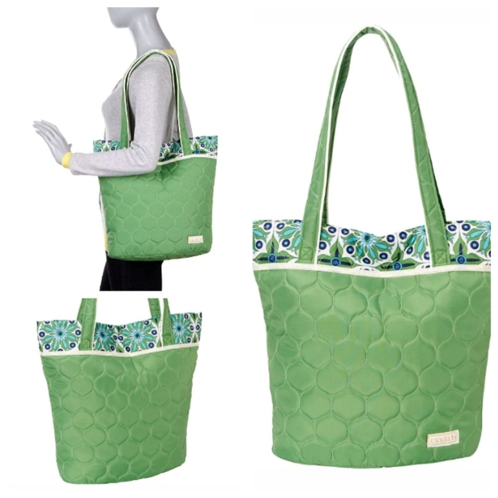 Green Cinda B. Essentials Tote